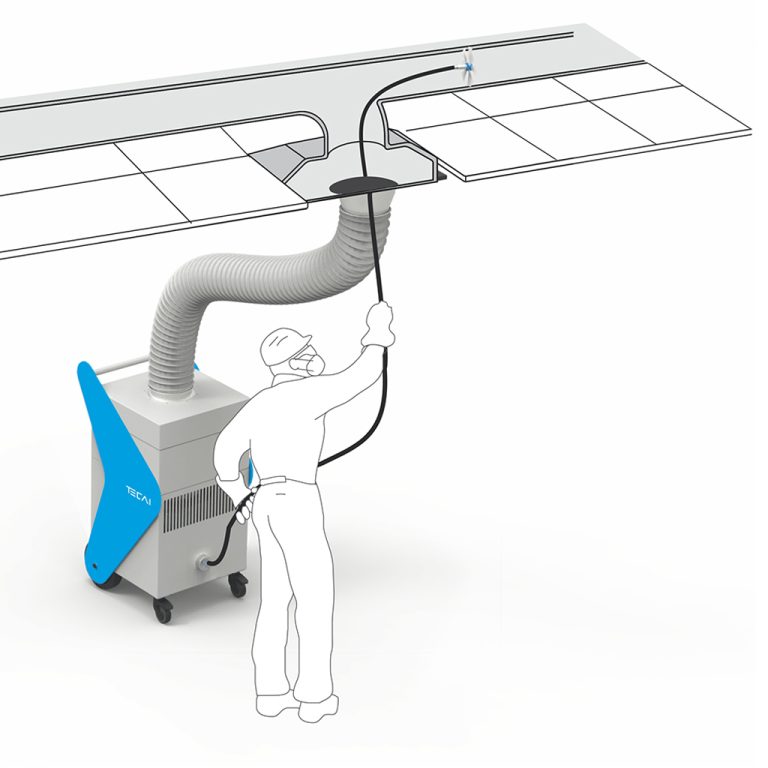 Venet. Duct cleaning equipment for mechanical ventilation systems HVAC