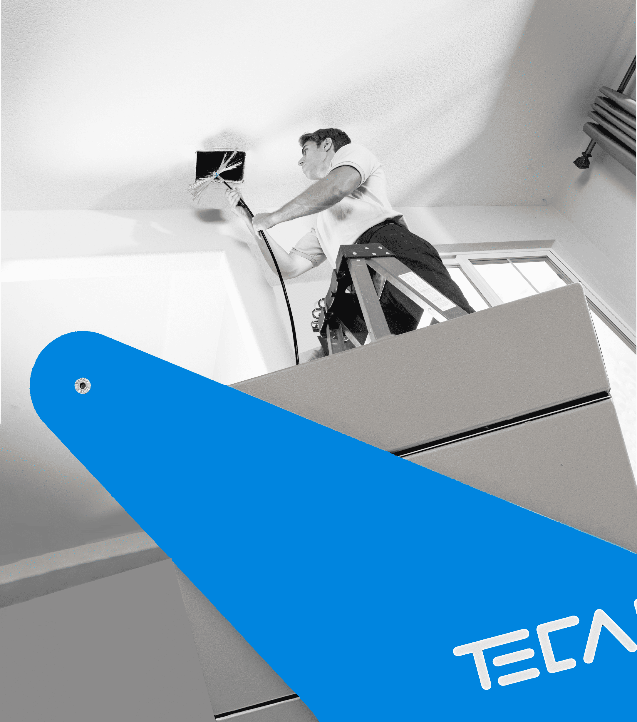 Residential HVAC cleaning ducts